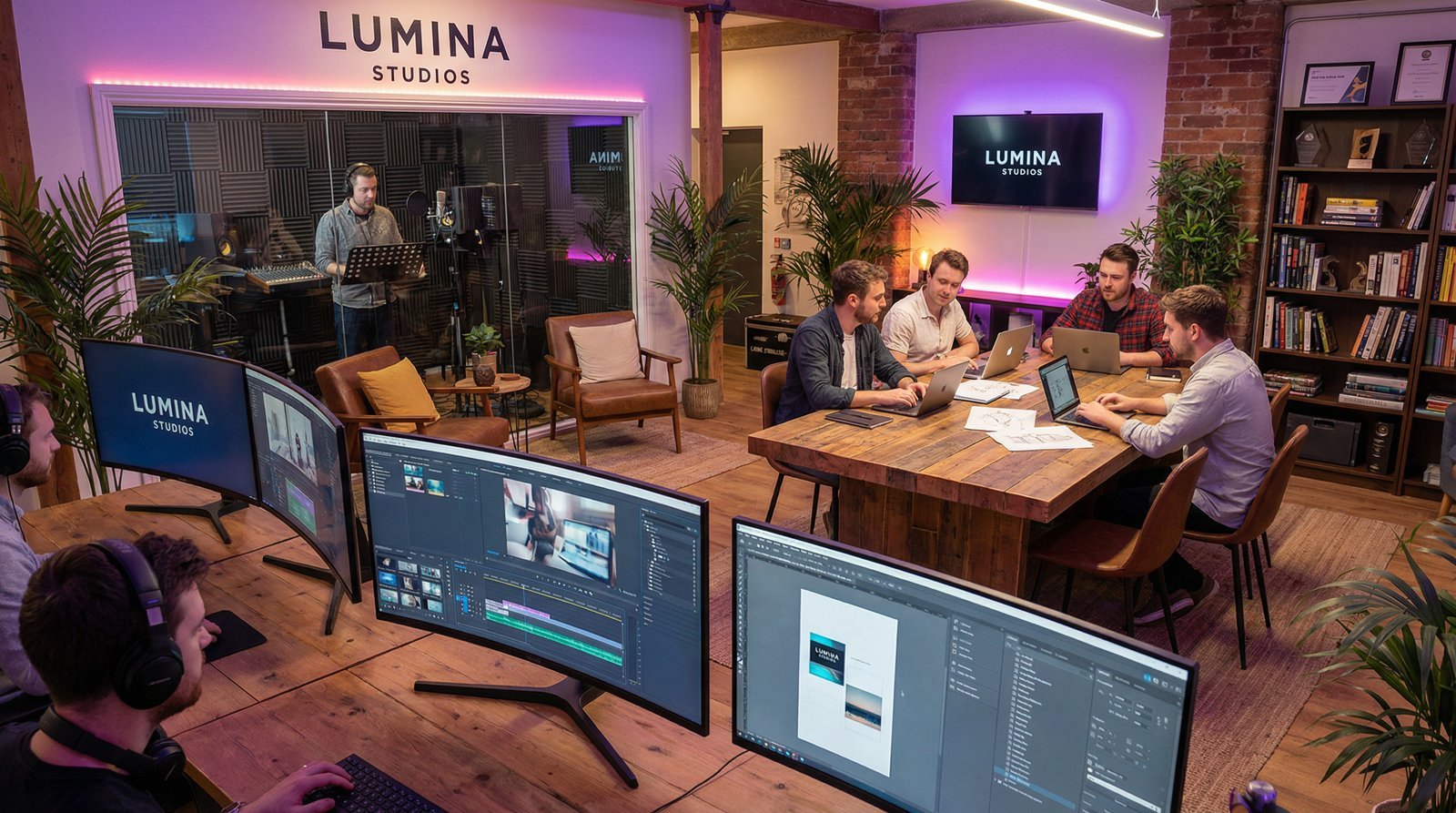 少妇影视传媒公司办公环境